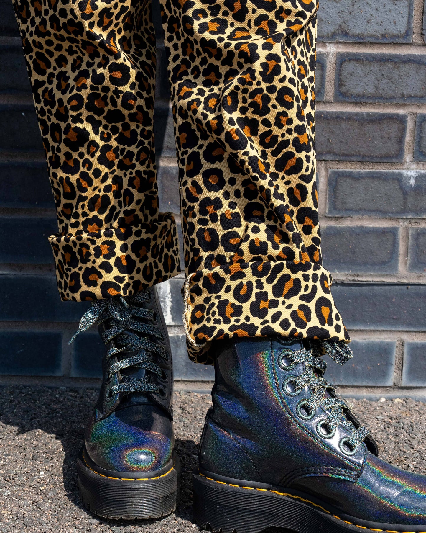 Rebel Romance Classic Leopard Print Boiler Suit