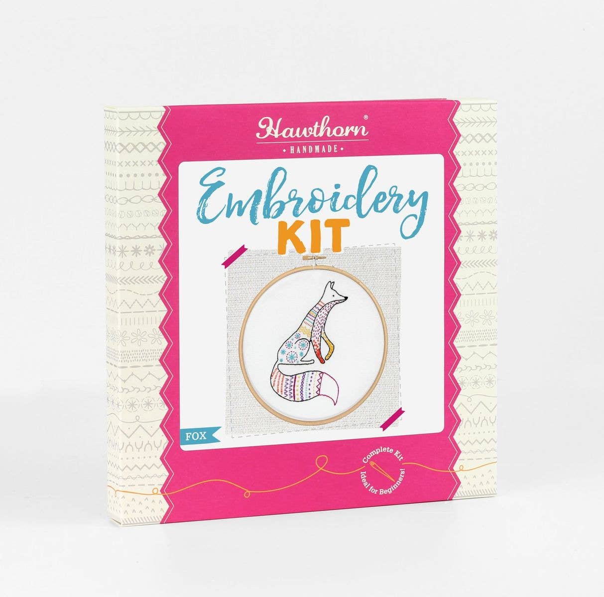 Fox Embroidery Kit | Complete Craft Kit for Beginners