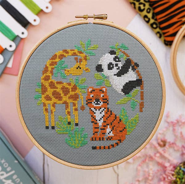Tropical Friends - Cross Stitch Kit