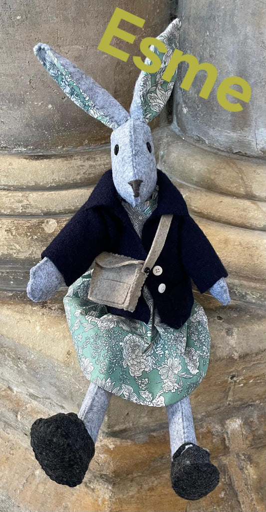Hand Sewn Felt Bunnies