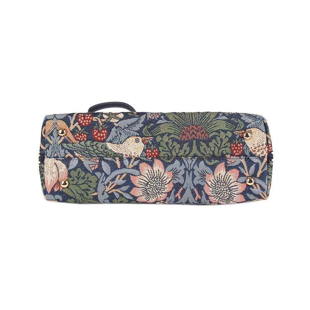 William Morris Strawberry Thief Blue - Convertible Bag