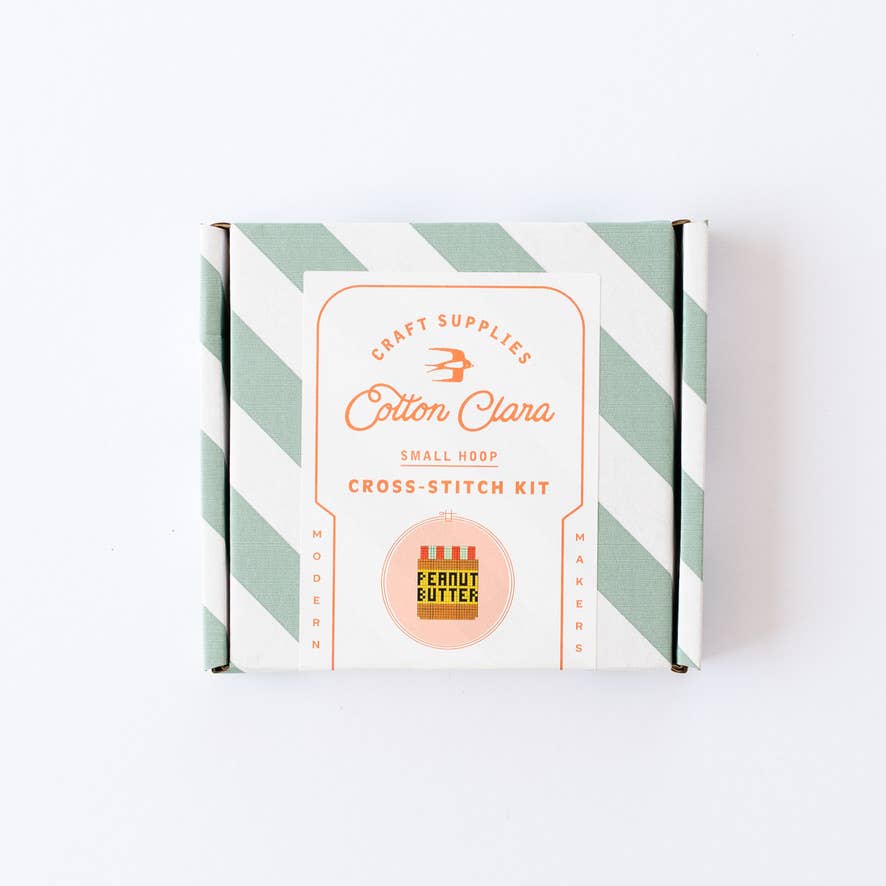 Peanut Butter Cross Stitch Kit