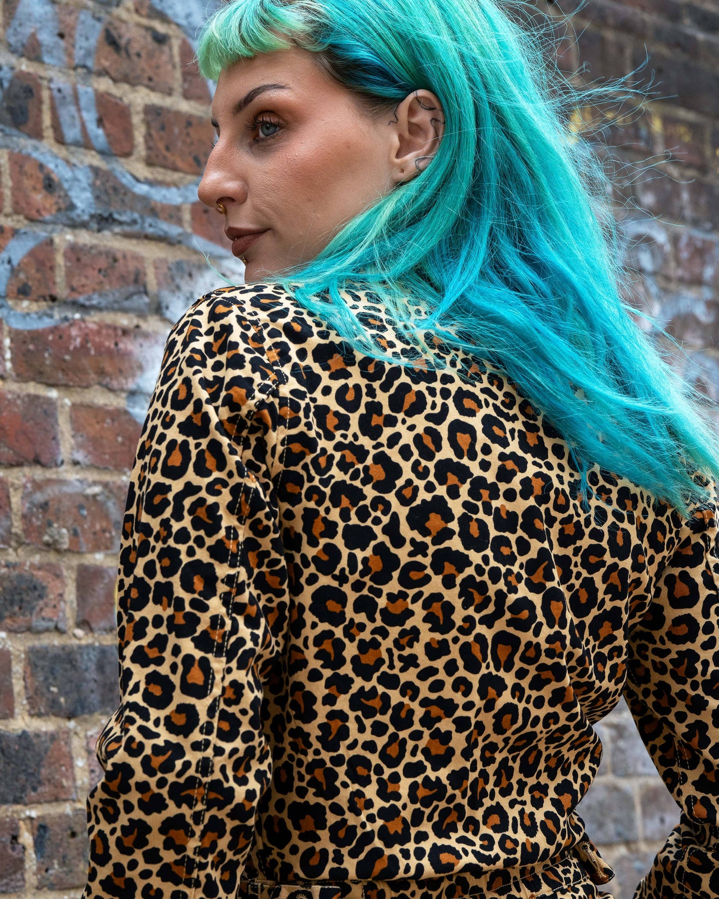 Rebel Romance Classic Leopard Print Boiler Suit