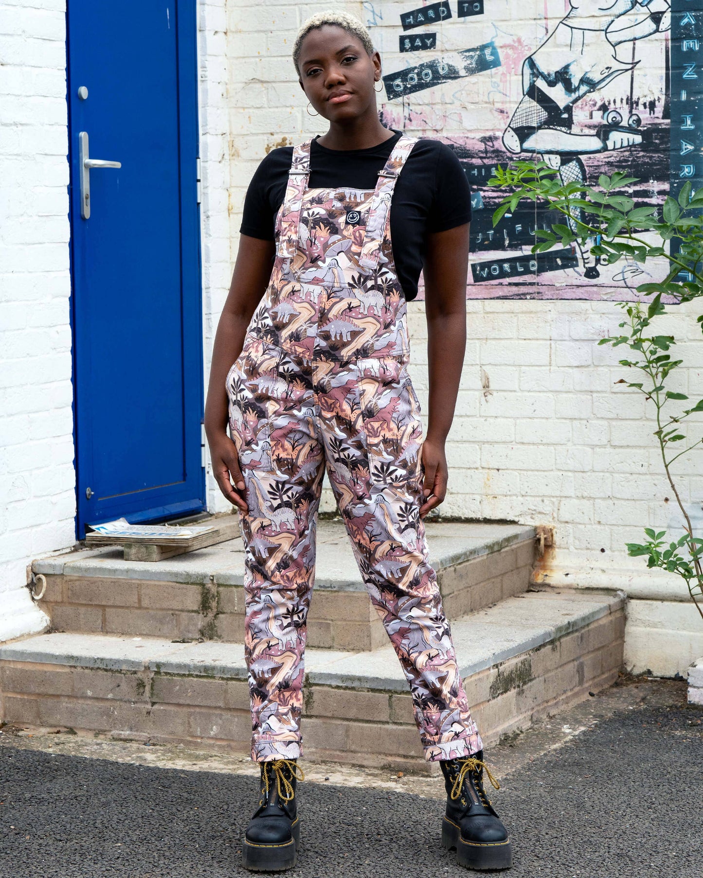 Rebel Romance Dinoverse Stretch Dungarees