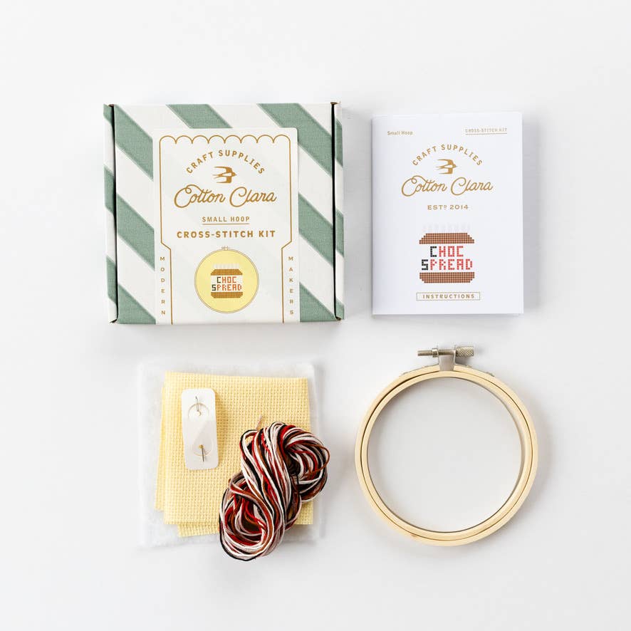 Chocolate Spread Cross Stitch Kit