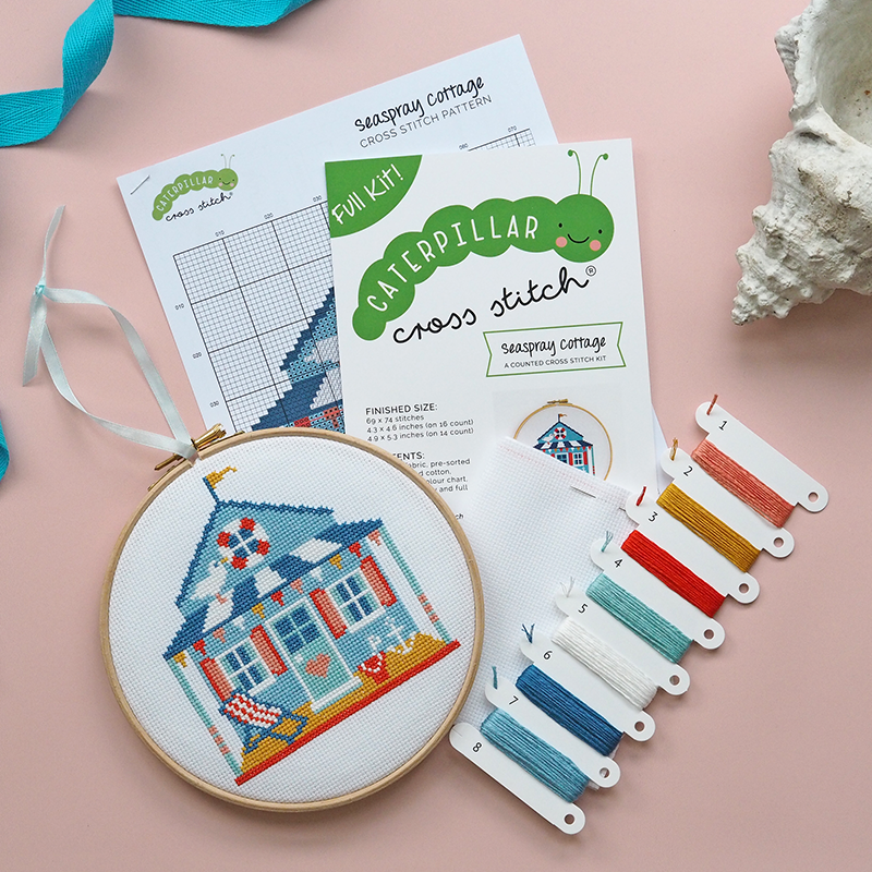Seaspray Cottage - Cross Stitch Kit