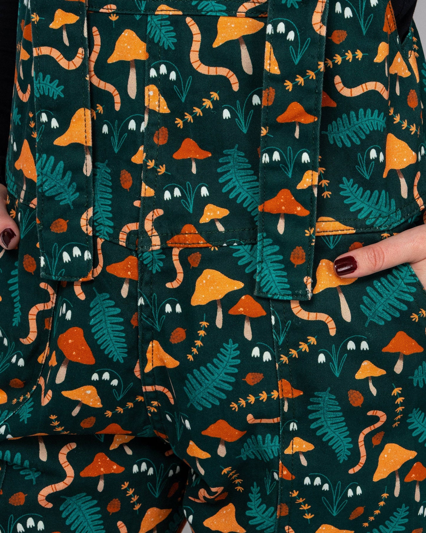 Rebel Romance x Clare Lewis Earthy Eden Stretch Dungarees