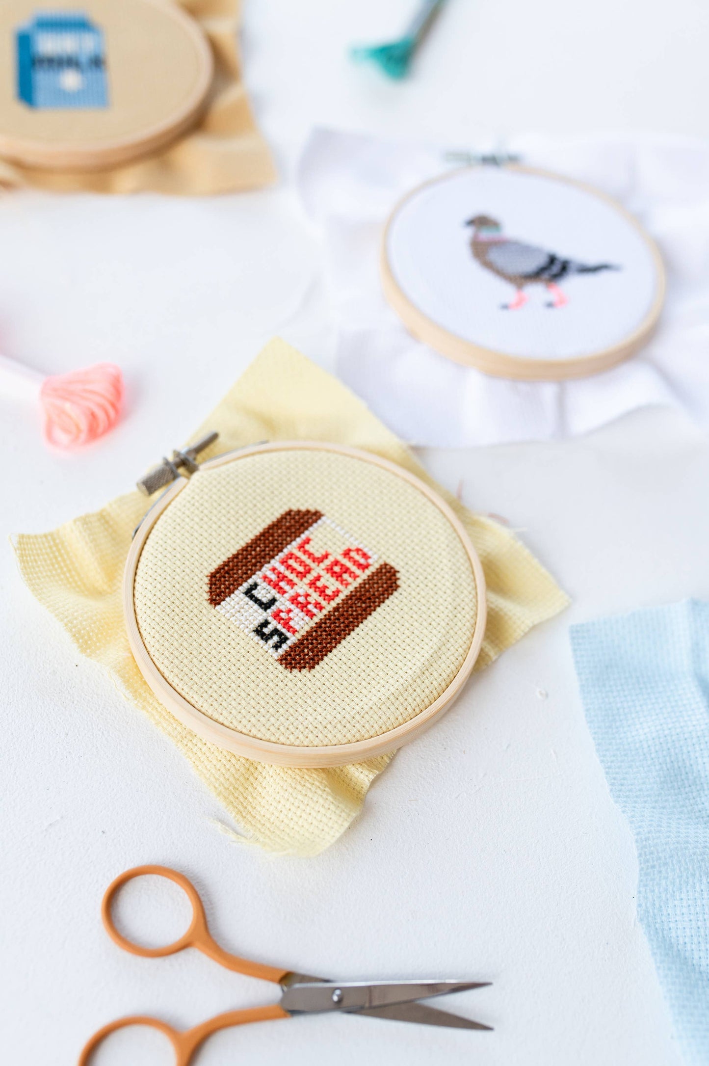 Chocolate Spread Cross Stitch Kit
