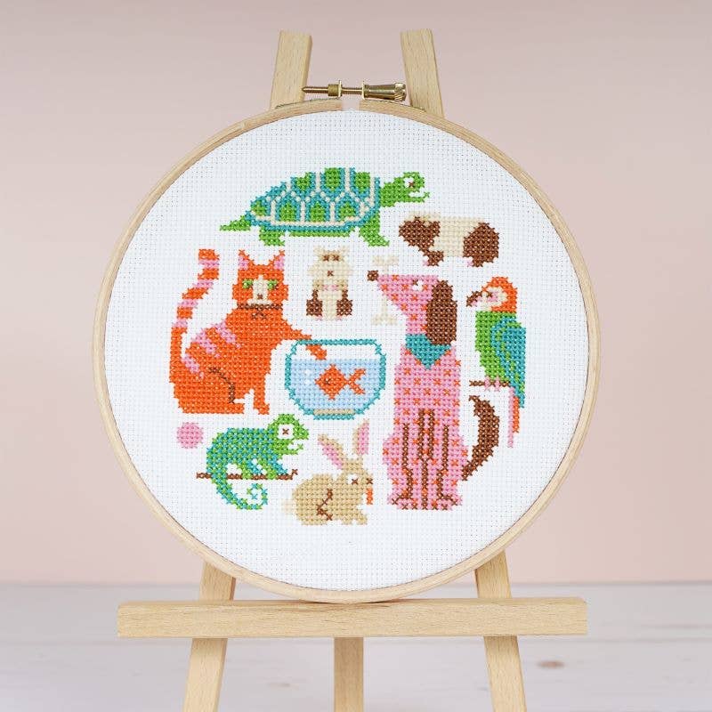 Playful Pets - Cross Stitch Kit