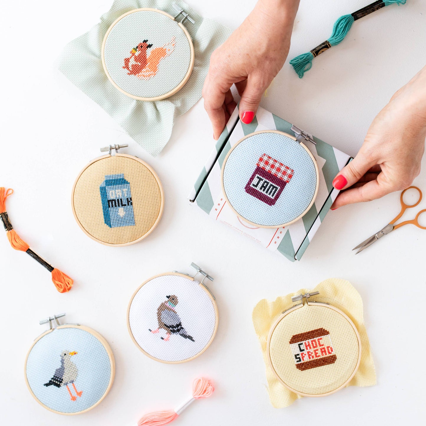 Chocolate Spread Cross Stitch Kit