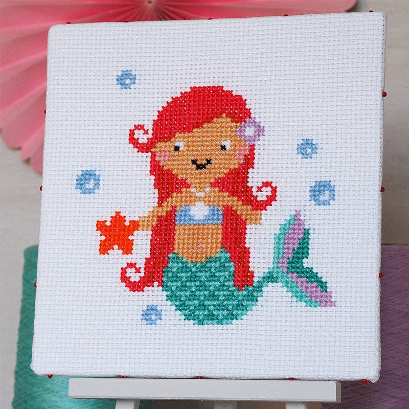 Splash Mermaid - Junior Cross Stitch Kit