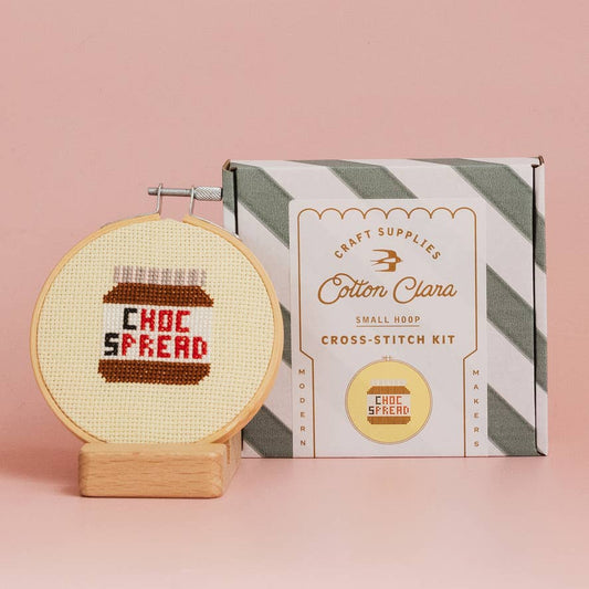 Chocolate Spread Cross Stitch Kit