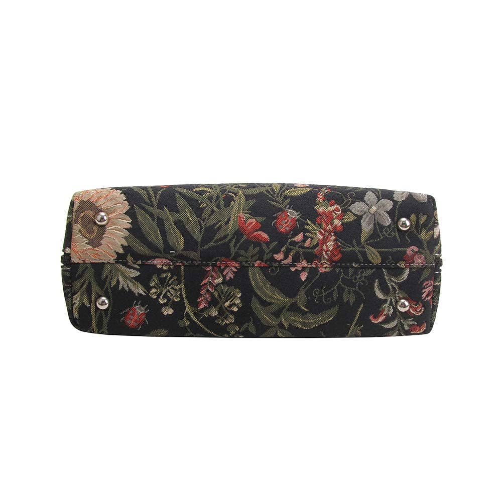 Morning Garden Black - Convertible Bag